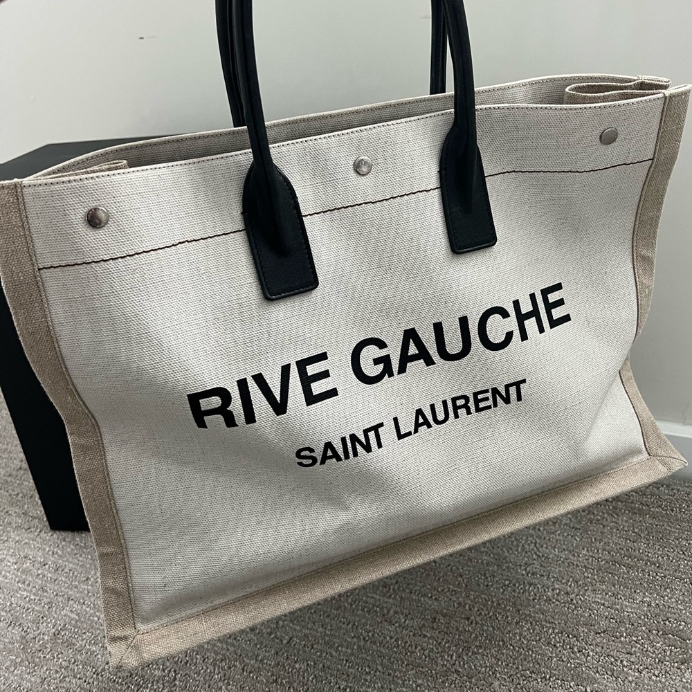Rive Gauche Tote In Canvas